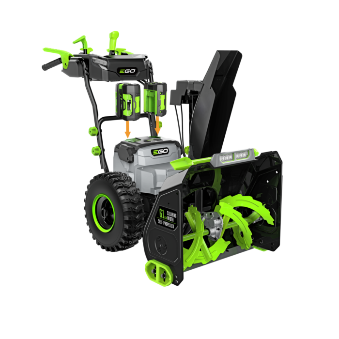 SNEEUWFREES SNT2400E incl 2x7,5Ah en 2x snellader