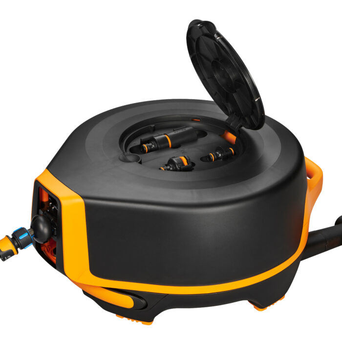 AUTOMATISCHE SLANGHASPEL XL MET WIELEN+20M SLANG