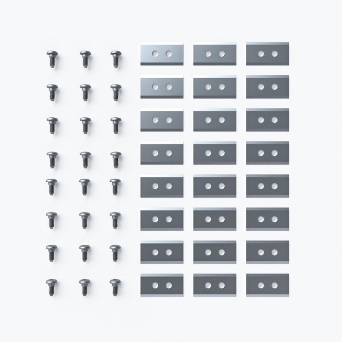 SET VERVANGMESSEN LUBA-YUKA 24st