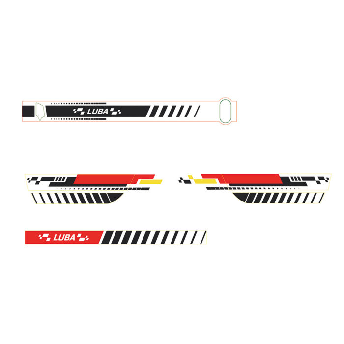 LUBA F1 STICKERS LUBA1