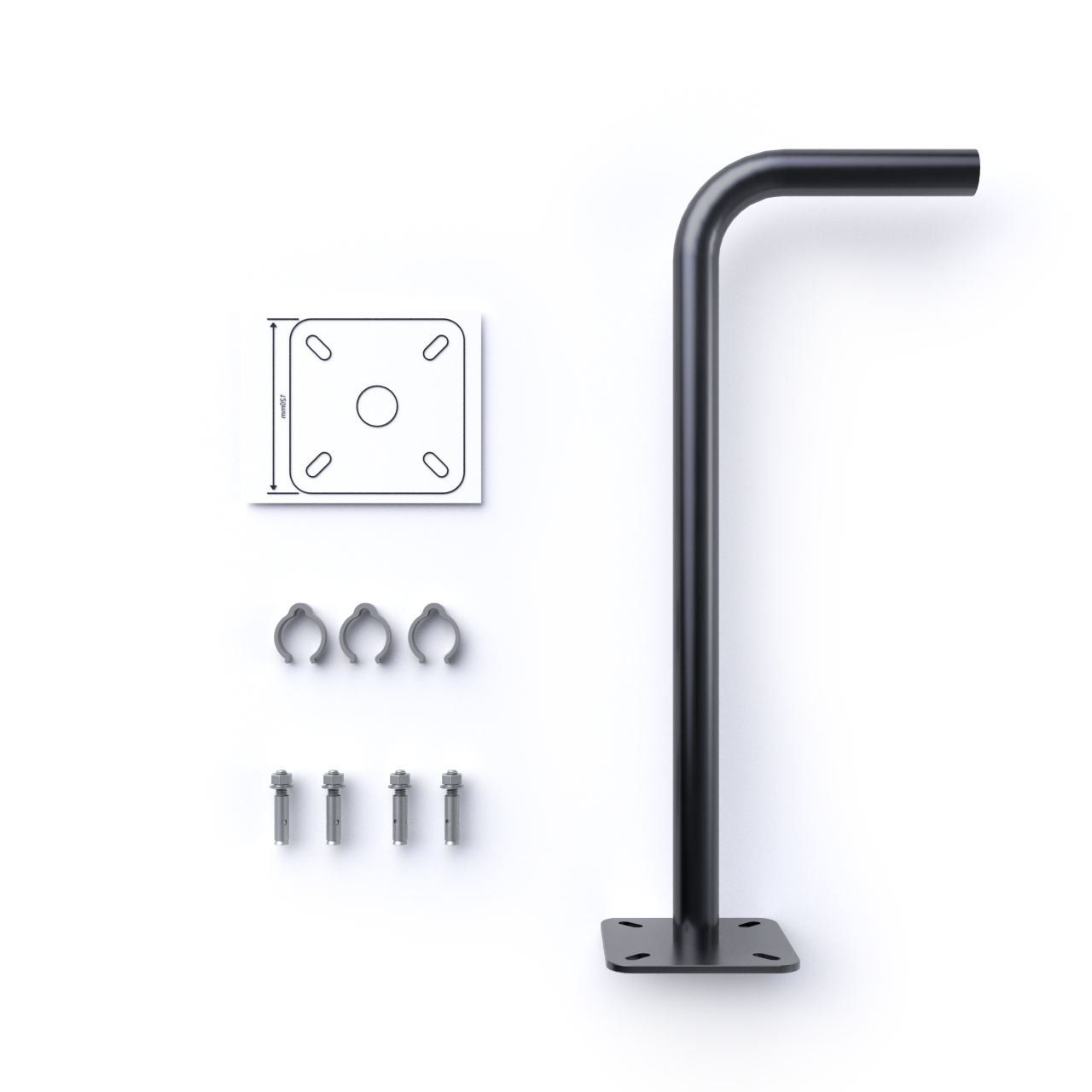 MUURSTEUN VOOR RTK ANTENNE LUBA1