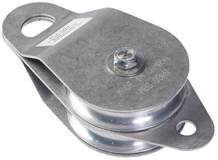 DUBBELE KATROL RVS 100mm WLL 44kN