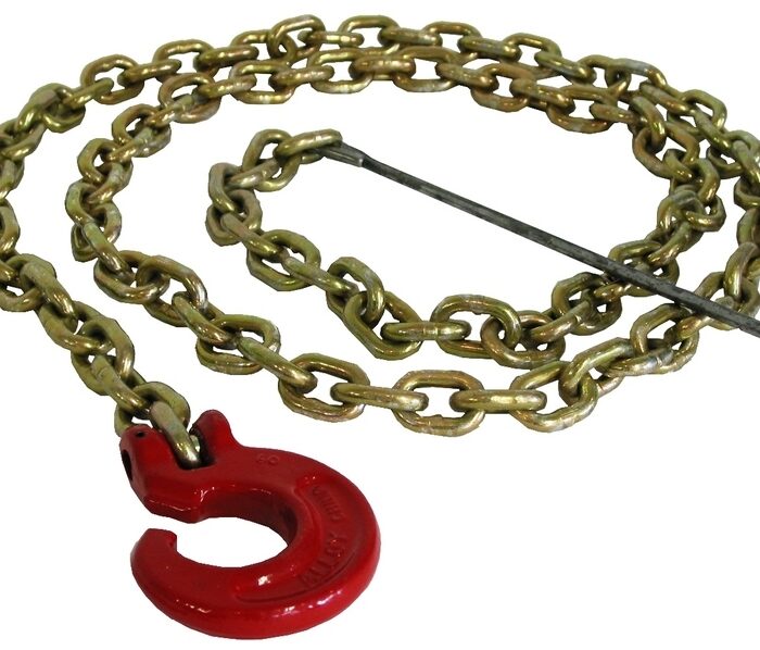 HULPKETTING MET C-HAAK EN STAAF 6mm x 2,1m